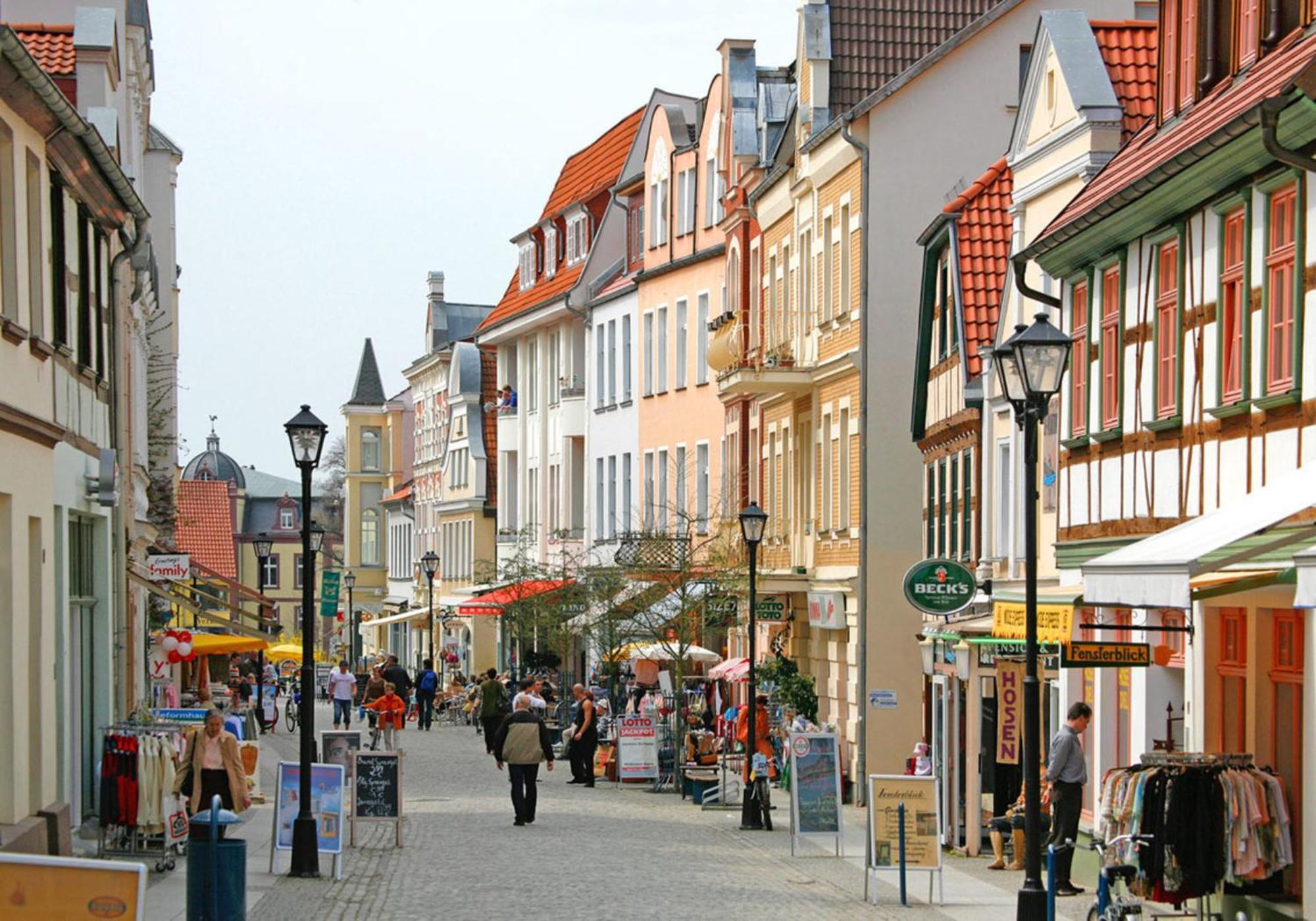 Ferienwohnung Am Muehlenberg Waren  Buitenkant foto