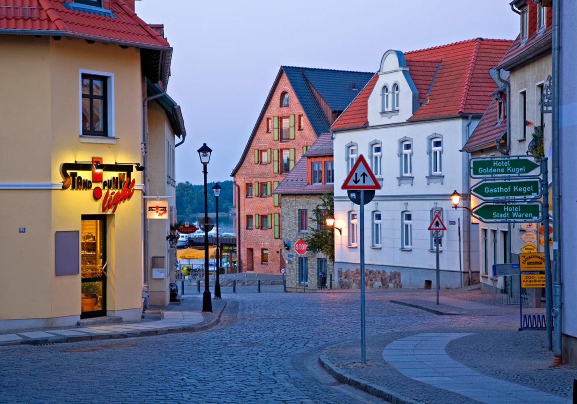 Ferienwohnung Am Muehlenberg Waren  Buitenkant foto